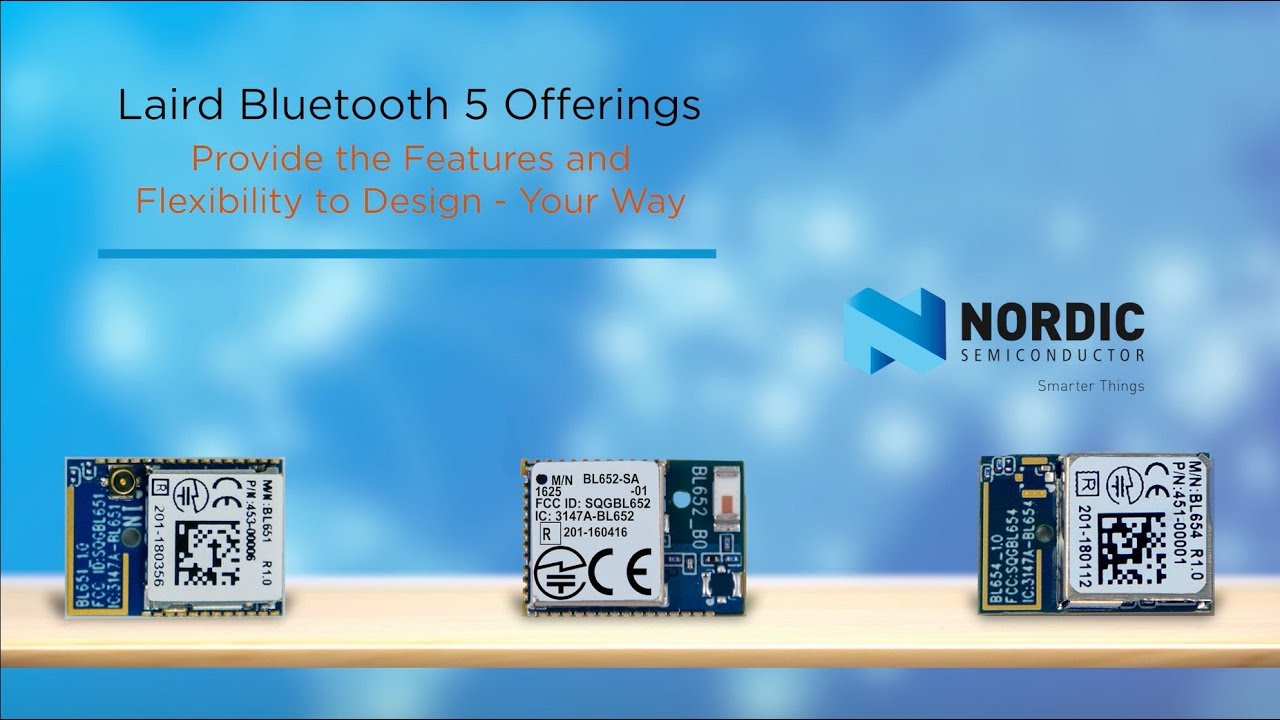 BL652 Series Bluetooth v5 + NFC Module