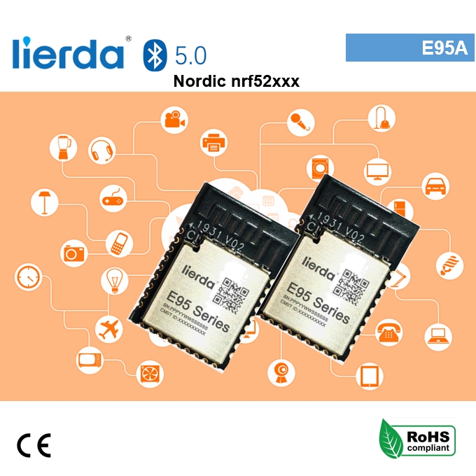 Lierda Low cost Nordic  Bluetooth 5.0 Module
