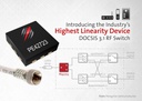 PE42723 75Ω Wired Broadband SPDT  RF Switches