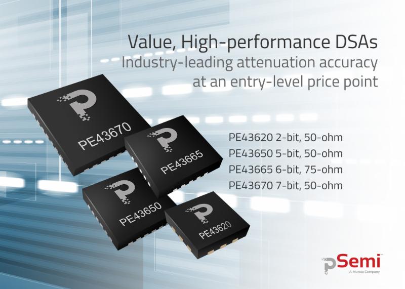 PE43665 UltraCMOS® RF Digital Step Attenuator