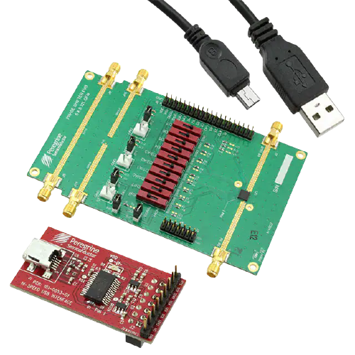 PE44820 RF Digital Phase Shifter 8-bit, 1.7–2.2 GHz