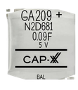 GA209F Dual Cell 4.5V@80mF ESR Ω120mΩ