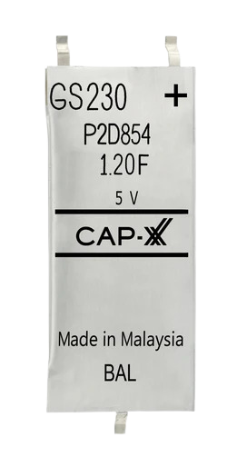 GS230F 4.5V 1200mF Prismatic Super Cap