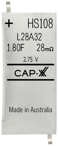 HS108F 2.75V 1800mF Prismatic Super capacitor