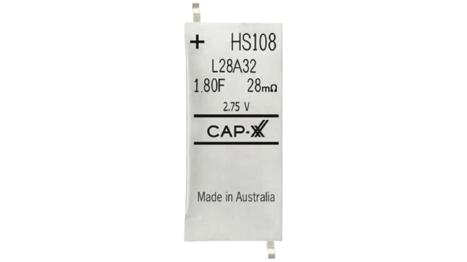 HS108F 2.75V 1800mF Prismatic Super capacitor