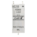 HS206F 5.5V 650mF Prismatic Super Capacitor