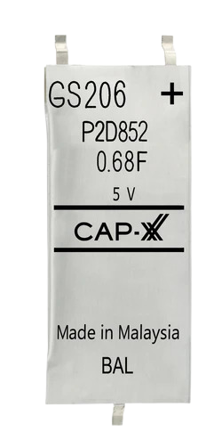 HS206F 5.5V 650mF Prismatic Super Capacitor