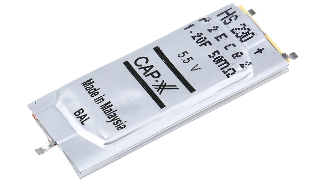 HS230F 5.5V 1200mF Prismatic Super Capacitor