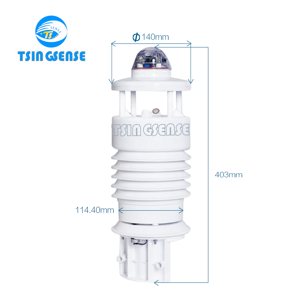 WDS308 Integrated PM2.5/10 noise UV radiation sensor