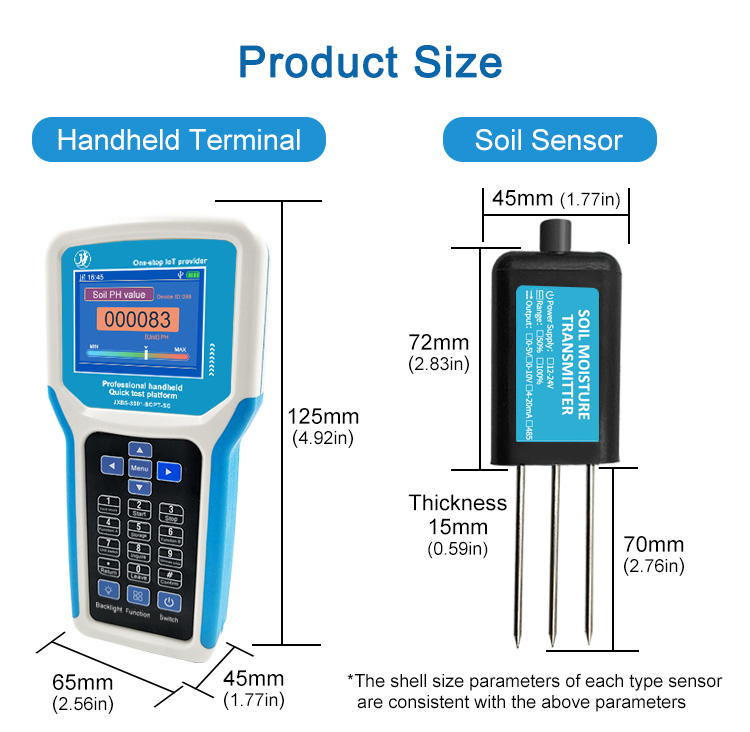 Handheld Soil measurement intrument
