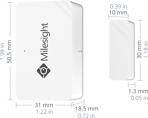 WS301 LoRaWAN Magnetic Contact Switch