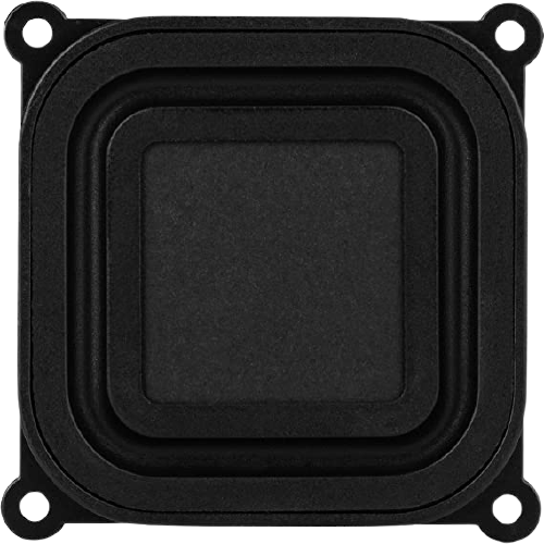 Square Speaker Driver, 5W nom, 5W max, 4Ω