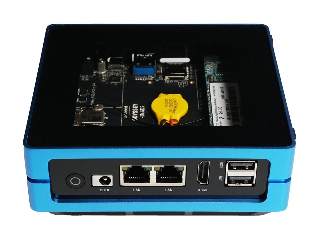 reComputer - ODYSSEY Most expandable Win10 Mini PC (Linux and Arduino Core) with 8GB RAM / Dual Gigabit Ethernet NICs