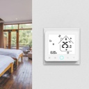 WiFi Central Air Conditioner Thermostat Temperature Controller 2 Pipe 4 Pipe 3 Speed Fan Coil Unit Work With Alexa Google Home