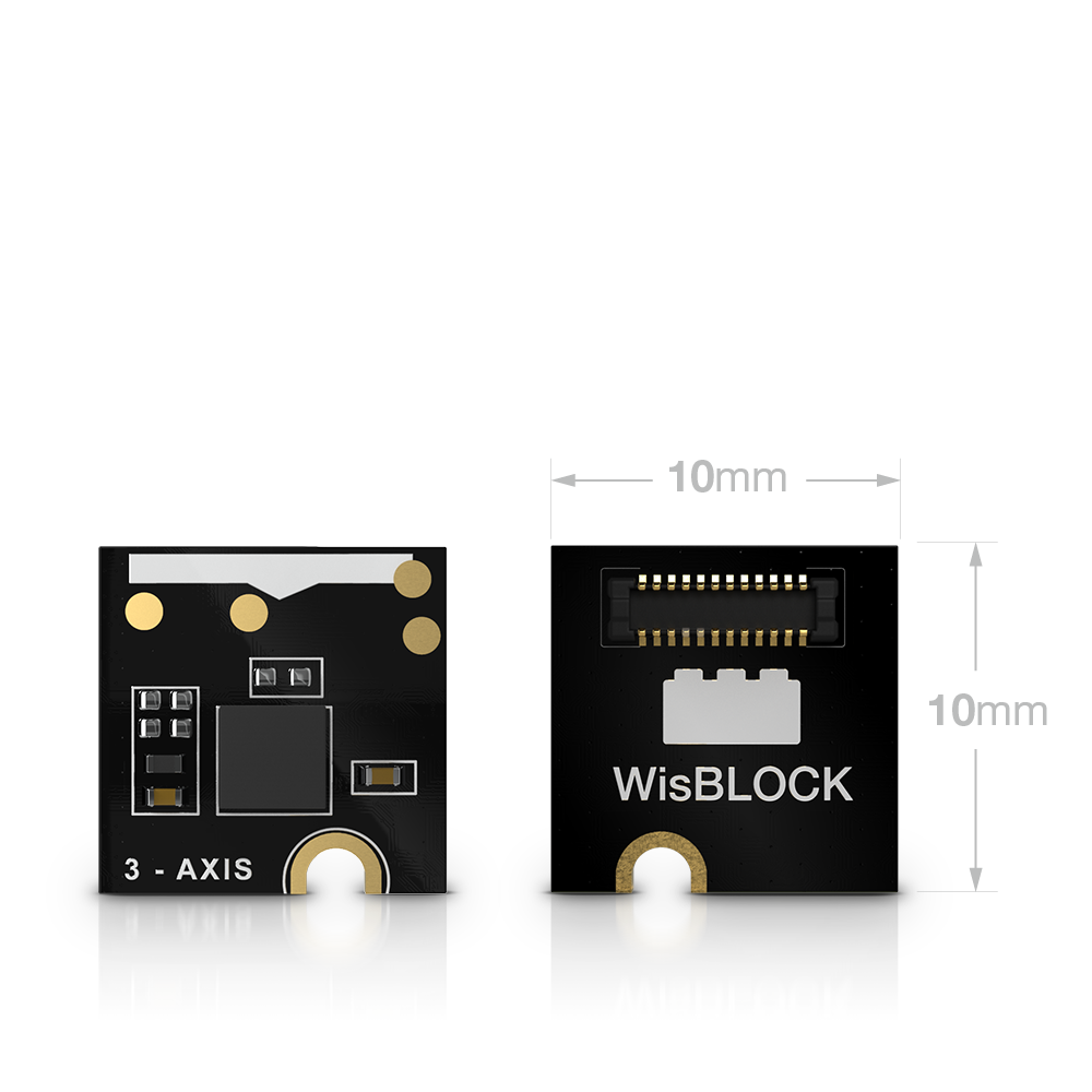 WisBlock 3-axis acceleration sensor