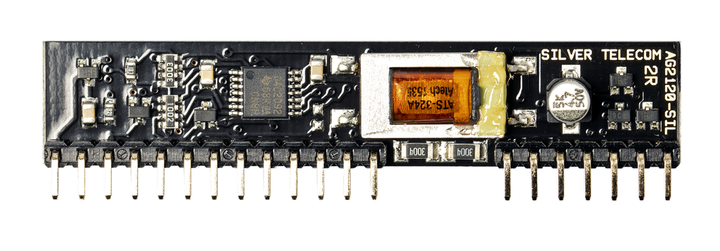 Ag2120 High performance PSTN interface.