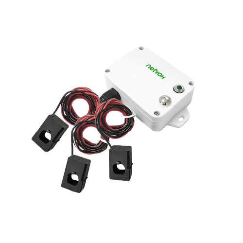 R718N37 Wireless 3-Phase Current Meter with 3 x 75A Clamp-On CT