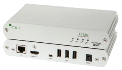 EL5363 KVM Extender HDMI + USB 2.0 over 100m CAT 5e/6/7