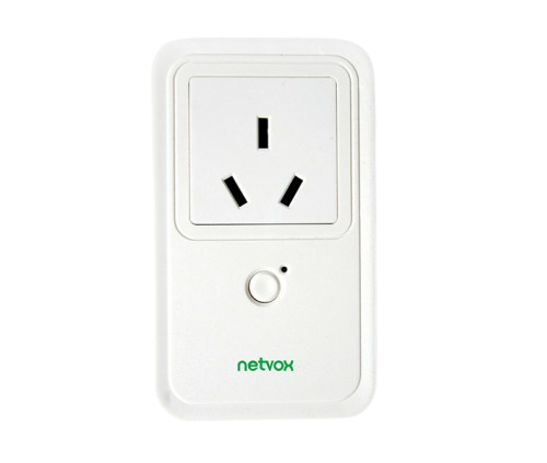 R0809A01 Wireless Plug-and-Play Power Outlet with Consumption Monitoring and Power Outage Detection