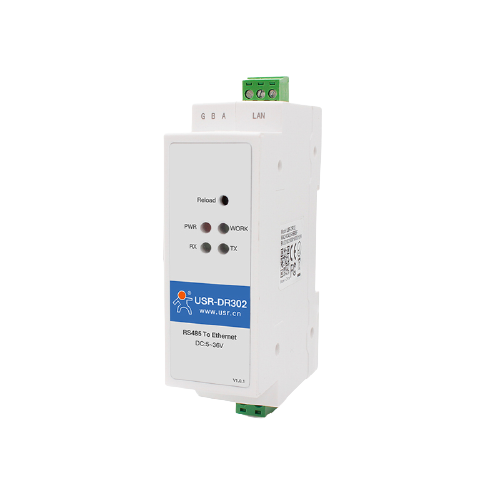 Din-rail Modbus RS485 Serial to Ethernet Converter