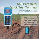 Hand-held Soil Rapid measurement Platform 5pin probe for NPK + Temperature/Moisture + pH + Conductivity