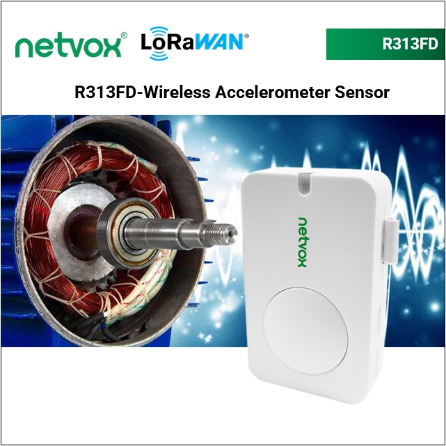 R313FD-Wireless 3-axis Accelerometer Sensor