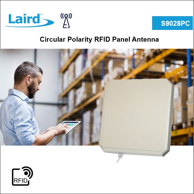 Laird UHF RFID Vertical Linear Polarization Panel Antenna