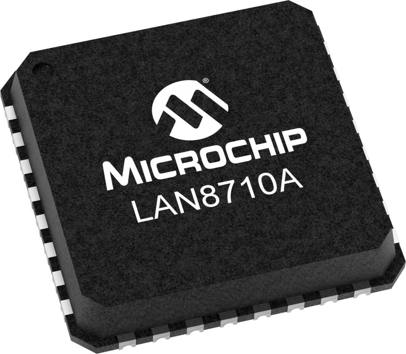 Microchip LAN8710A-EZC-TR 4/4 Transceiver Full MII, RMII 32-QFN