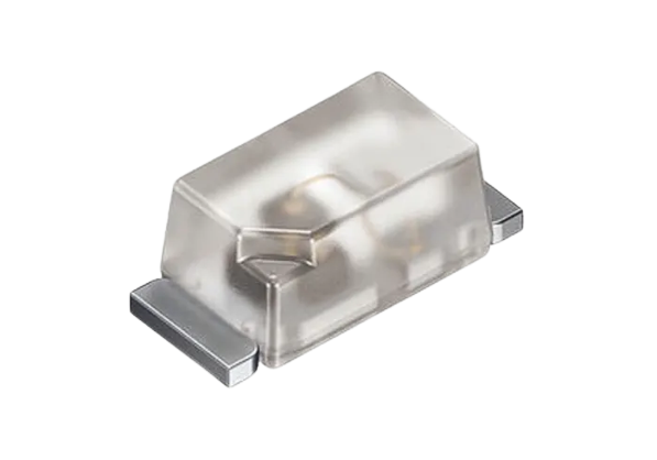 Standard LEDs - SMD Yellow, 587nm 28mcd, 2mA