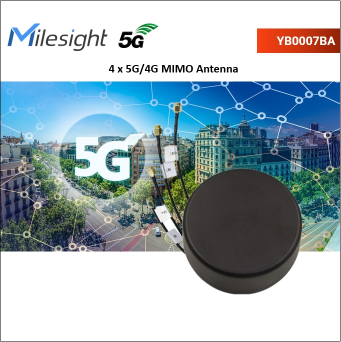5G/4G/3G/2G/LPWA Combo External Screw Antenna