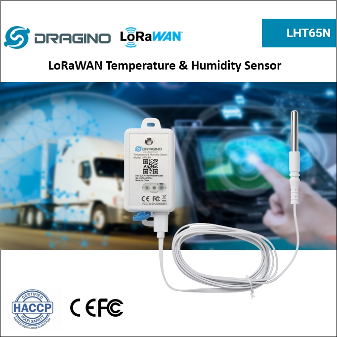 LoRaWAN Temperature &amp; Humidity Sensor for Cold Chain Industrial