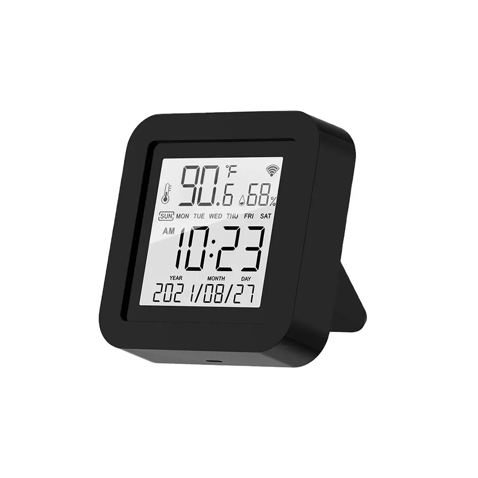 Tuya Wi-Fi Smart IR Remote Control with Temperature and Humidity Sensor for Air Conditioner TV AC Works with SMART SPEAKER