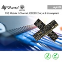 PSE Module, 1-Channel, IEEE802.3af, at &amp; bt  compliant, SMT (Blocks not pins)