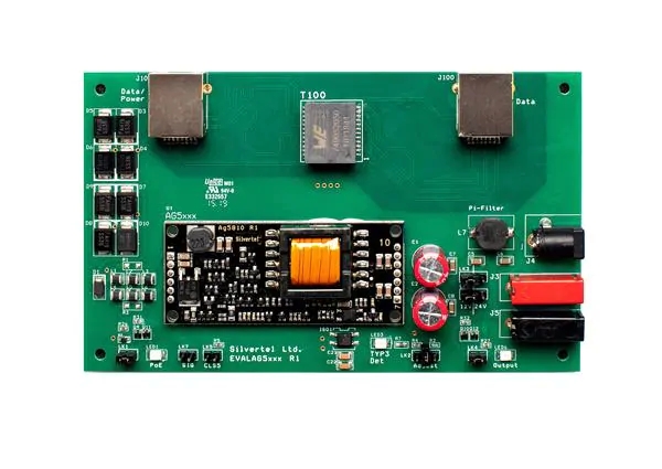 EvalAg6120 Eval Board for Ag6120 Single Channel PSE Module