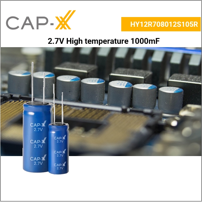 HY12R708012S105R 2.7V High temperature 1000mF