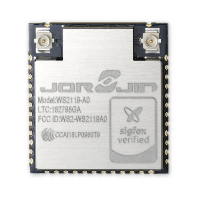 Sigfox RCZ2 and RCZ4 and BLE Module