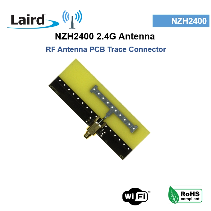 2.4GHz PCB Trace RF Antenna Connector Surface Mount