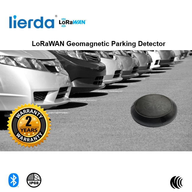 LPWAN Dual mode parking geomagnetic