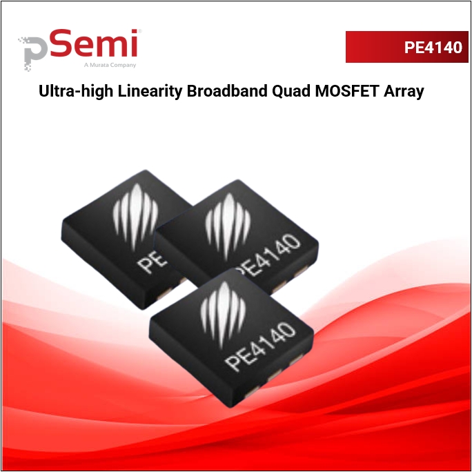 PE4140 High-Linearity MOSFET Quad