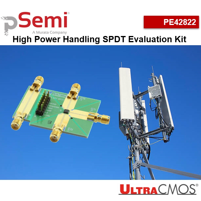 PE42822 High power UltraCMOS SPDT RF Switch