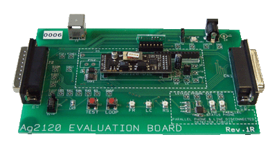 EvalAg2130 low cost single channel PSTN Interface