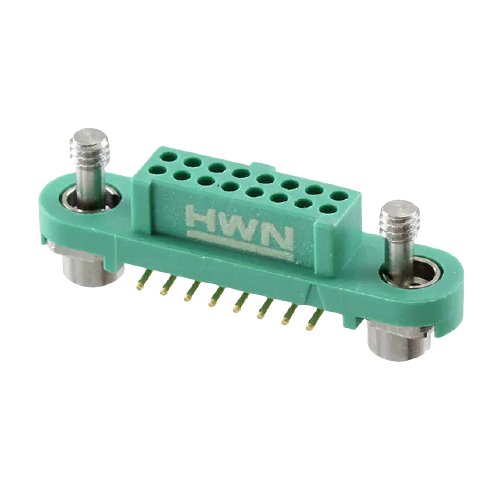 16 Position Receptacle Connector 0.049" (1.25mm) Surface Mount Gold
