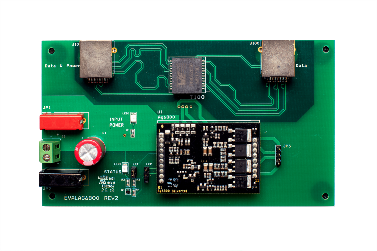 Ag6800 Eval Board for Ag6800 IEEE802.3bt PSE Module