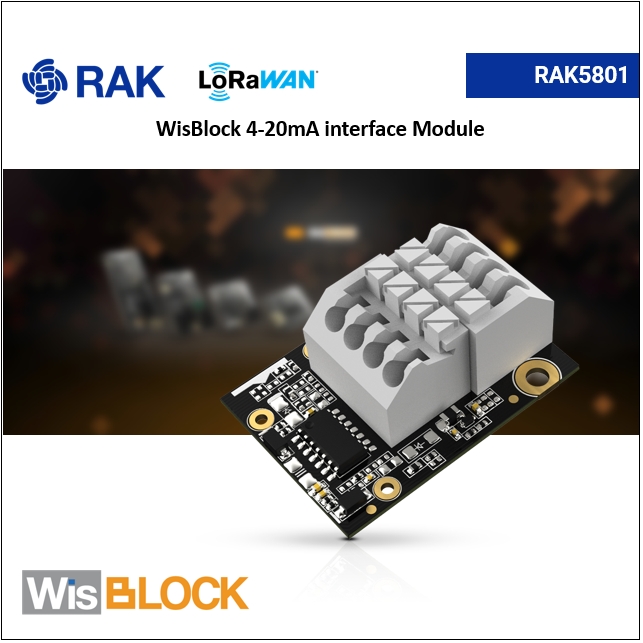 WisBlock 4-20mA interface Module