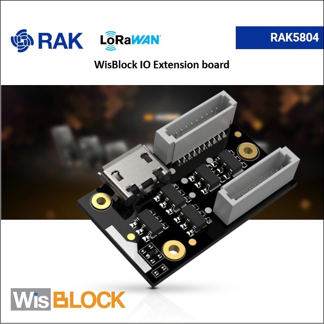 WisBlock IO Extension board
