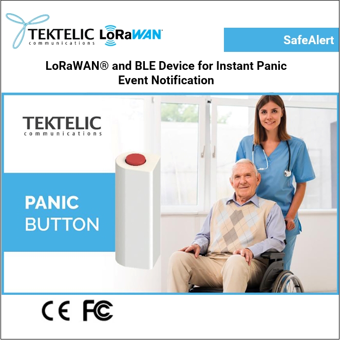 LoRaWAN SafeAlert Panic Button