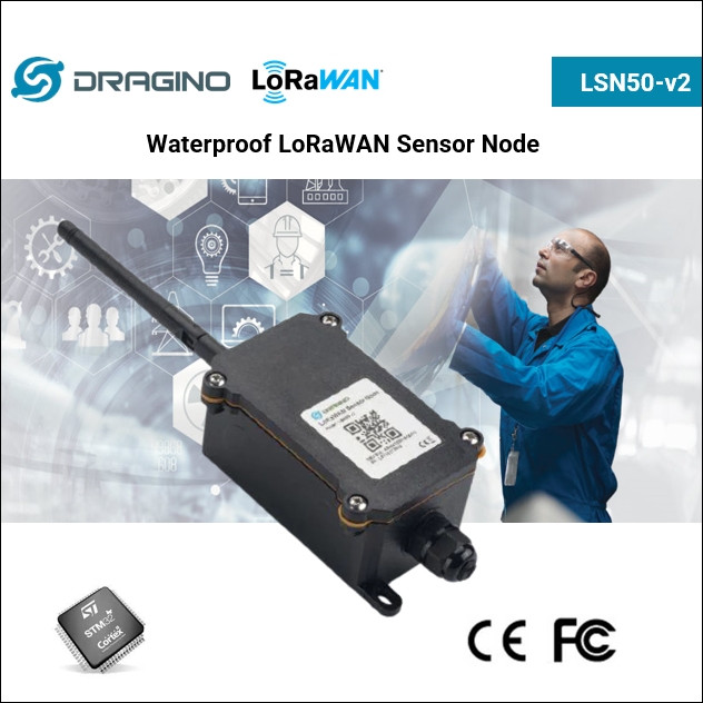 Waterproof Long Range Wireless Version 2 LoRa Sensor Node