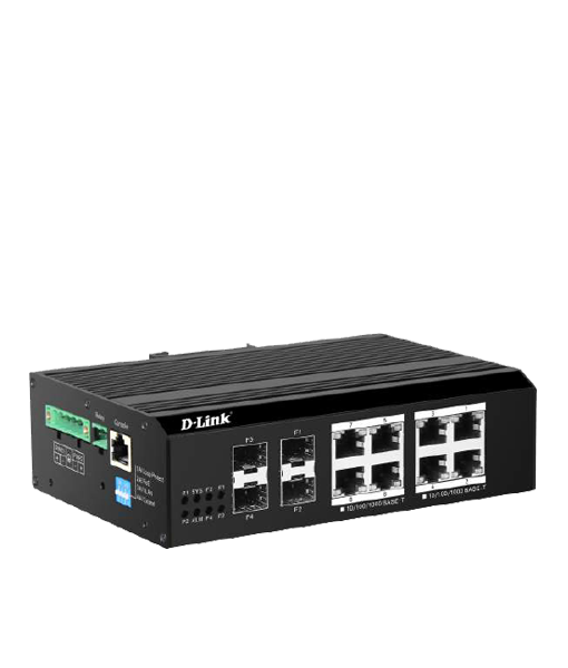 DLink 250m Industrial POE Gigabit Switches