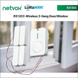 R313CC-Wireless 2-Gang Door/Window Sensor