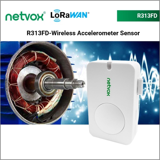 R313FD-Wireless 3-axis Accelerometer Sensor